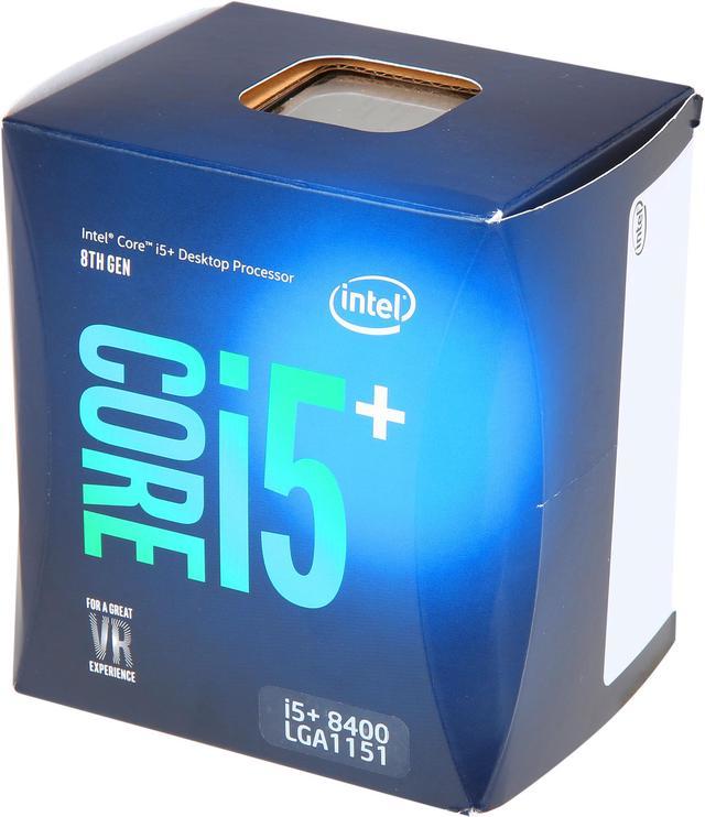 Intel Core I Plus i5+ 8400 Coffee Lake 6-Core 2.8 GHz (4.0 GHz