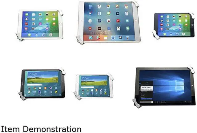 Alt view image 6 of 6 - Cta Digital Articulating Security Wall Mount For 7-13In Tablets