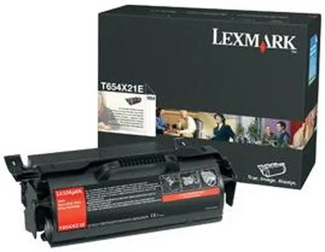 Main image of Lexmark T654X21A Extra High Yield Toner Cartridge - Black