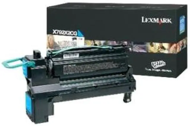 Main image of Lexmark X792X2CG Extra High Yield Return Program Toner Cartridge - Cyan