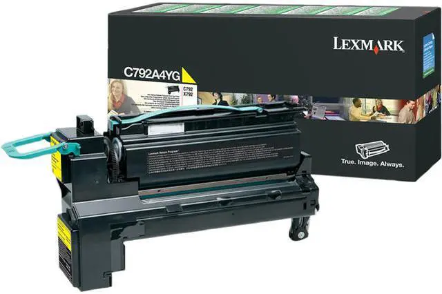 Main image of Lexmark C792A4YG Return Program Toner Cartridge - Yellow