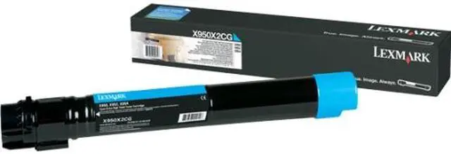 Main image of Lexmark X950X2CG Extra High Yield Toner Cartridge - Cyan