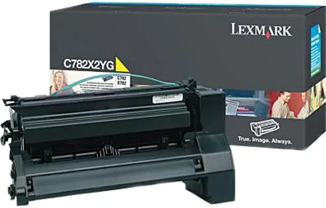 Main image of Lexmark Extra High Yield Yellow Toner Cartridge for C782n, C782dn, C782dtn and X782e Printers