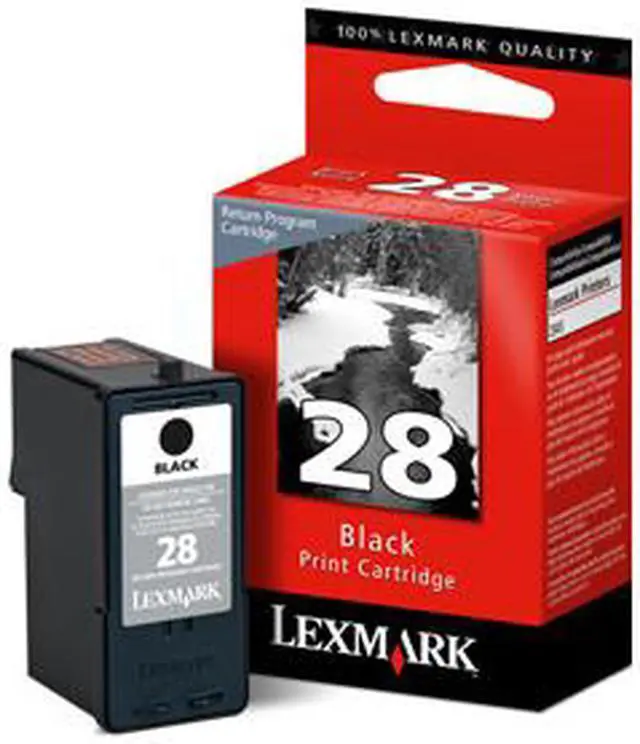 Main image of Lexmark No. 28 Black Ink Cartridge