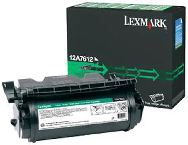 Main image of Lexmark 12A7612 Toner Cartridge - Black