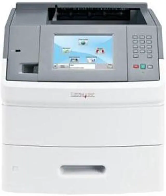 Main image of Lexmark T656DNE Laser Printer - Monochrome - 1200 x 1200 dpi Print - Plain Paper Print - Desktop