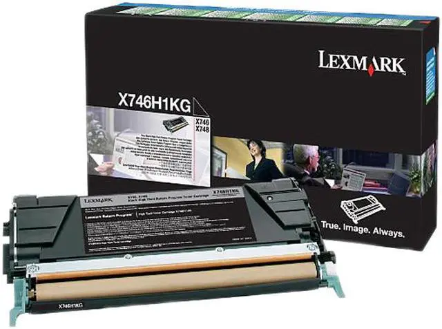 Main image of Lexmark X746H1KG High Yield Return Program Toner Cartridge - Black