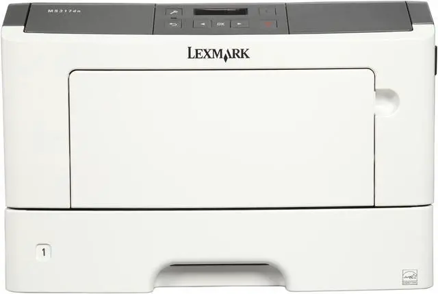Alt view image 3 of 10 - Lexmark MS317dn (35SC060) Duplex Up to 1200 x 1200 DPI USB Monochrome Laser Printer