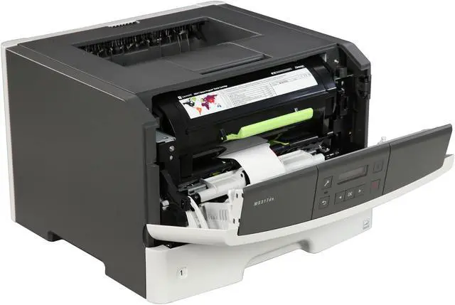 Alt view image 8 of 10 - Lexmark MS317dn (35SC060) Duplex Up to 1200 x 1200 DPI USB Monochrome Laser Printer