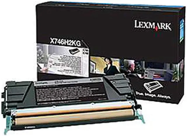 Main image of Lexmark X746H4KG High Yield Return Program Toner Cartridge - Black