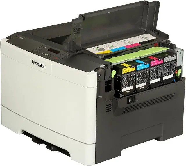 Alt view image 9 of 10 - Lexmark CS310 CS310n Workgroup Up to 25 ppm Color Laser Laser Printer