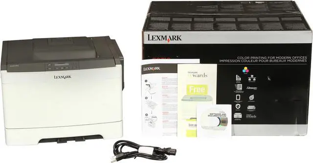 Alt view image 10 of 10 - Lexmark CS310 CS310n Workgroup Up to 25 ppm Color Laser Laser Printer