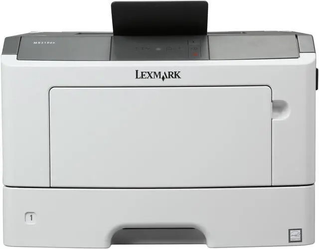Alt view image 2 of 8 - Lexmark MS310dn Workgroup Up to 35 ppm Monochrome Ethernet (RJ-45) / LPT / USB Laser Printer