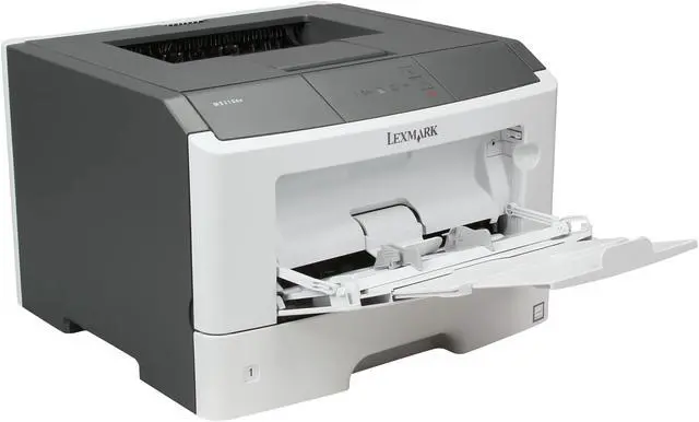 Alt view image 6 of 8 - Lexmark MS310dn Workgroup Up to 35 ppm Monochrome Ethernet (RJ-45) / LPT / USB Laser Printer