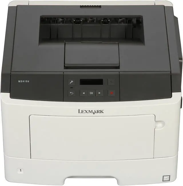 Alt view image 3 of 9 - Lexmark MS410D Monochrome Laser Printer