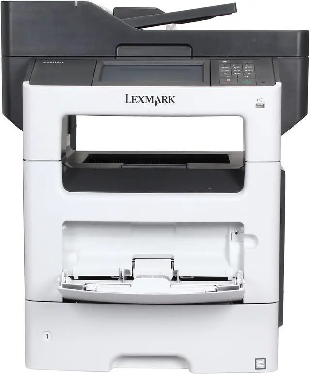Alt view image 2 of 9 - Lexmark MX611DHE Monochrome Multifunction Laser Printer