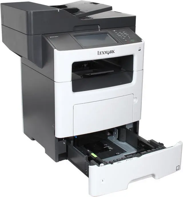 Alt view image 6 of 9 - Lexmark MX611DHE Monochrome Multifunction Laser Printer