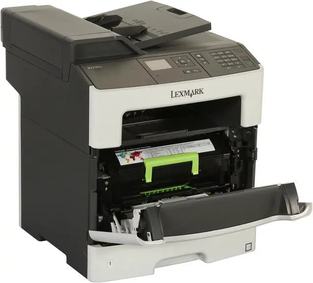 Alt view image 9 of 11 - Lexmark MX310dn (35S5700) Up to 35 ppm 1200 x 1200 dpi USB/Ethernet Monochrome Duplex Laser Printer