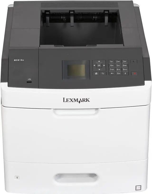 Alt view image 3 of 9 - Lexmark MS810N (40G0100) Monochrome Laser Printer