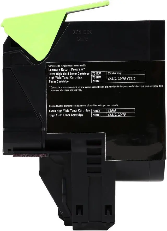 Alt view image 5 of 7 - Lexmark 70C1HM0 High Yield Return Program Toner Cartridge - Magenta