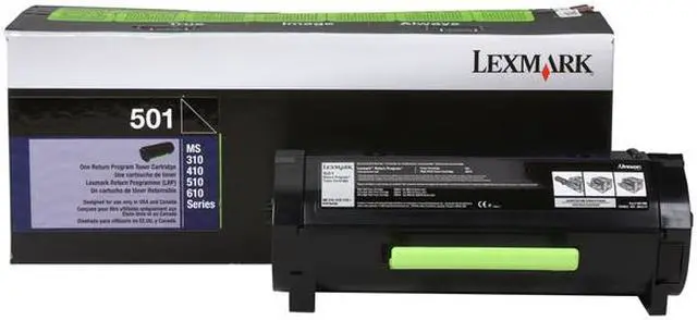 Alt view image 2 of 6 - Lexmark 50F1000 Toner Cartridge - Black