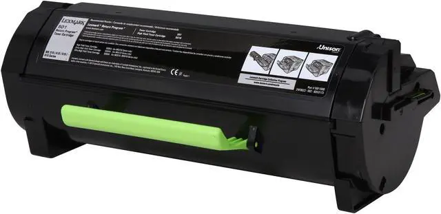 Alt view image 3 of 6 - Lexmark 50F1000 Toner Cartridge - Black