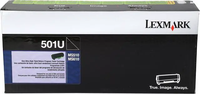 Main image of Lexmark 50F1U00 Ultra High Yield Return Program Toner Cartridge - Black
