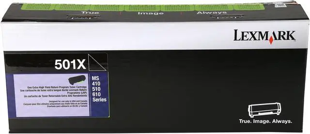 Main image of Lexmark 50F1X00 Extra High Yield Return Program Toner Cartridge - Black