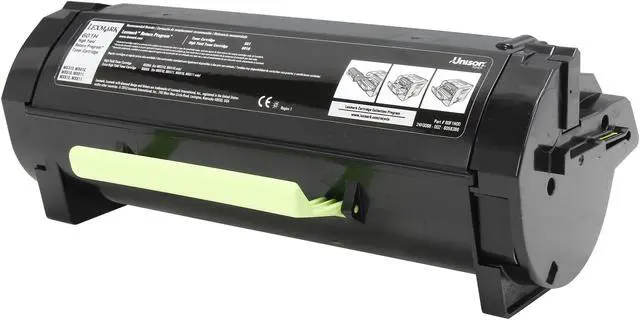 Alt view image 2 of 5 - Lexmark 60F1H00 High Yield Return Program Toner Cartridge - Black
