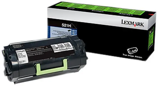 Main image of Lexmark 52D1H00 High Yield Return Program Toner Cartridge - Black