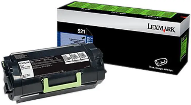 Main image of Lexmark 52D1000 Return Program Toner Cartridge - Black