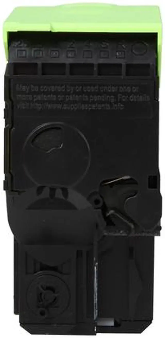 Alt view image 5 of 7 - Lexmark 80C1HY0 High Yield Return Program Toner Cartridge - Yellow