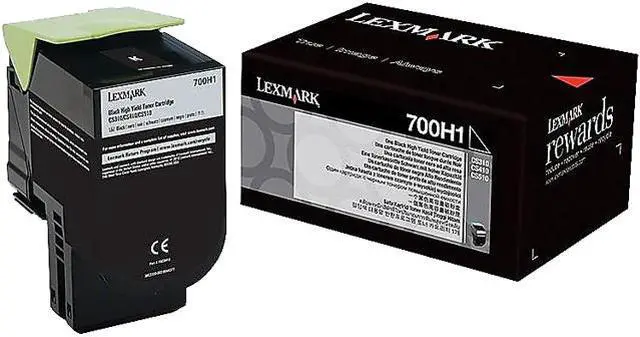 Main image of Lexmark 70C0H10 High Yield Toner Cartridge - Black