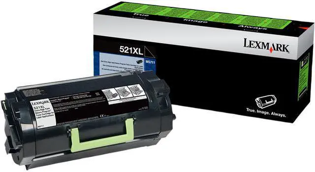 Main image of Lexmark 52D1X0L Extra High Yield Return Program Toner Cartridge - Black