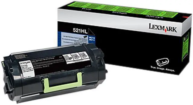 Main image of Lexmark 52D1H0L High Yield Return Program Toner Cartridge - Black
