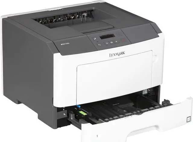 Alt view image 8 of 9 - Lexmark MS312dn Duplex 1200 dpi x 1200 dpi USB / Parallel / Ethernet Monochrome Laser Printer