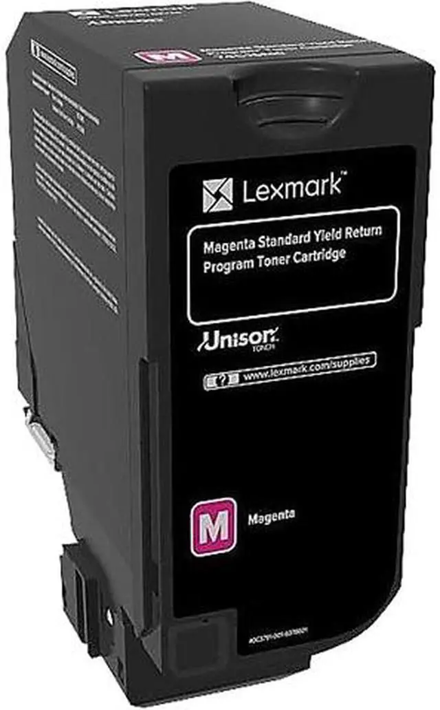 Main image of Lexmark 74C1SM0 Return Program Toner Cartridge - Magenta