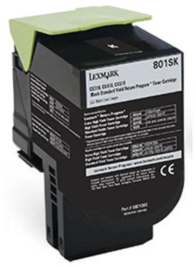 Main image of Ninestar Corporation NL801SC Toner Cartridge Alternative for Lexmark 801SC - Cyan