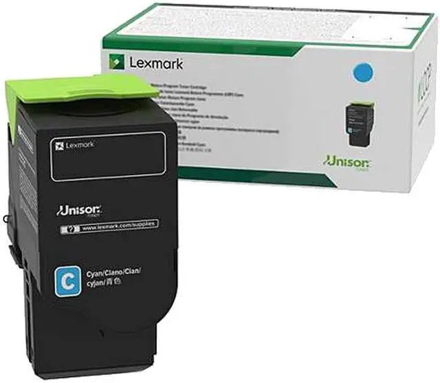 Main image of Lexmark 78C10C0 Return Program Toner Cartridge - Cyan