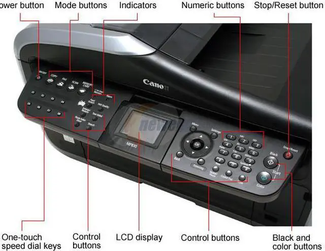 Alt view image 6 of 16 - Canon PIXMA MP830 0583B002 Up to 30 ppm Black Print Speed 9600 x 2400 dpi Color Print Quality USB InkJet ALL-In-One Color Printer