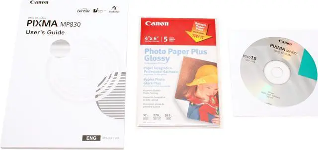 Alt view image 13 of 16 - Canon PIXMA MP830 0583B002 Up to 30 ppm Black Print Speed 9600 x 2400 dpi Color Print Quality USB InkJet ALL-In-One Color Printer