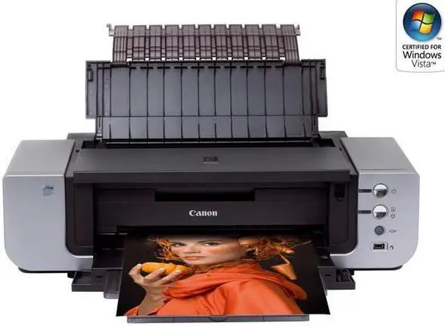 Alt view image 2 of 11 - Canon PIXMA Pro9000 9995A001 11 x 14: Photo (on 13" x19" paper) approx 1 min 23secs Black Print Speed 4800 x 2400 dpi Color Print Quality USB InkJet Photo Color Printer