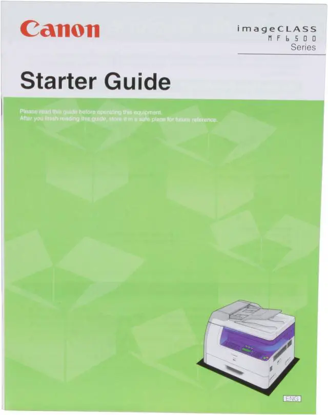 Alt view image 17 of 17 - Canon imageCLASS MF6550 0564B002 MFC / All-In-One Up to 23 ppm Monochrome USB Laser Printer