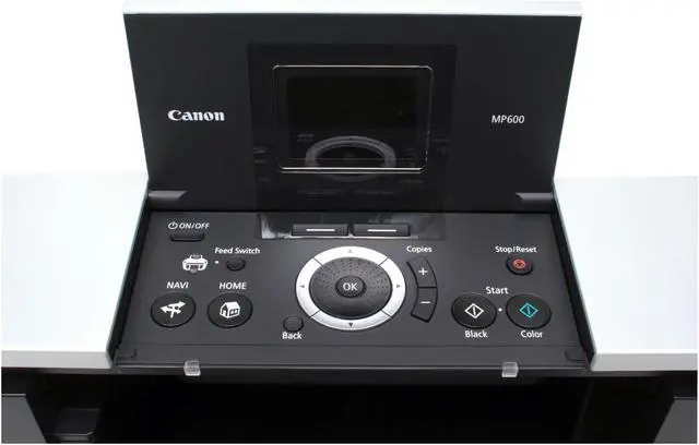 Alt view image 5 of 13 - Canon PIXMA MP600 1451B002 Up to 30 ppm Black Print Speed 9600 x 2400 dpi Color Print Quality USB Bubble Jet MFC / All-In-One Color Printer