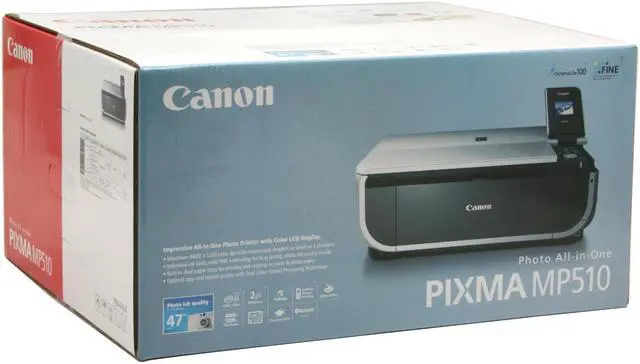 Alt view image 12 of 12 - Canon MP510 (1450B002) InkJet MFC/All-In-One Color Printer