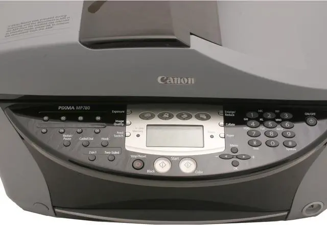 Alt view image 9 of 11 - Canon PIXMA MP780 9791A002 25 ppm (approx. 2.4 seconds/page) Black Print Speed 4800 x 1200 dpi Color Print Quality USB InkJet MFC / All-In-One Color Printer