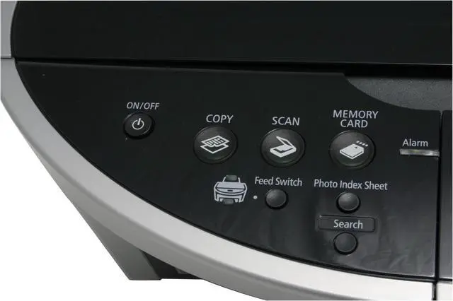 Alt view image 4 of 14 - Canon MP500 0579B002 29 ppm(approx. 2.1 seconds per page) Black Print Speed 9600 x 2400 dpi Color Print Quality USB InkJet MFC / All-In-One Color Printer