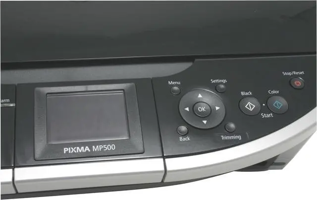 Alt view image 5 of 14 - Canon MP500 0579B002 29 ppm(approx. 2.1 seconds per page) Black Print Speed 9600 x 2400 dpi Color Print Quality USB InkJet MFC / All-In-One Color Printer
