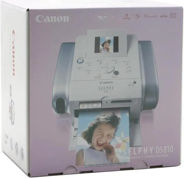 Alt view image 11 of 11 - Canon SELPHY DS810 0156B001 4800 x 1200 dpi Color Print Quality USB InkJet Photo Color Printer