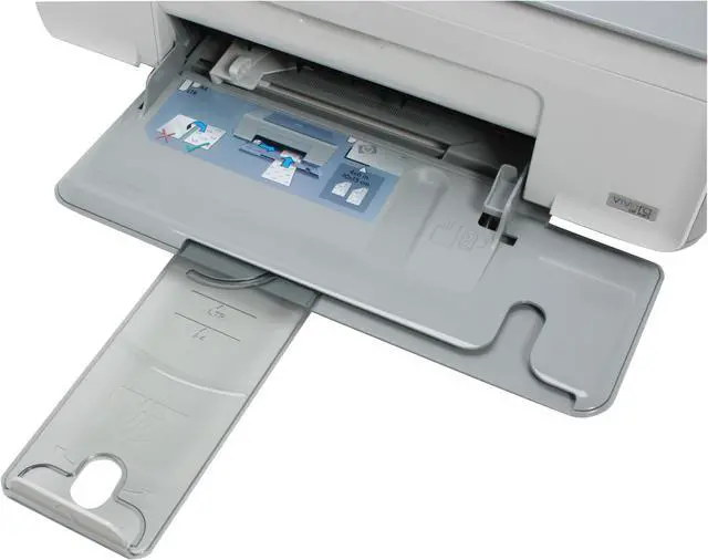 Alt view image 4 of 14 - HP Photosmart C4280 Up to 30 ppm Black Print Speed 4800 x 1200 dpi Color Print Quality USB Thermal Inkjet MFC / All-In-One Color Printer